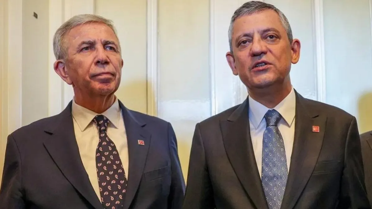 Özgür Özel cephesinden kulisleri karıştıran Mansur Yavaş çıkışı