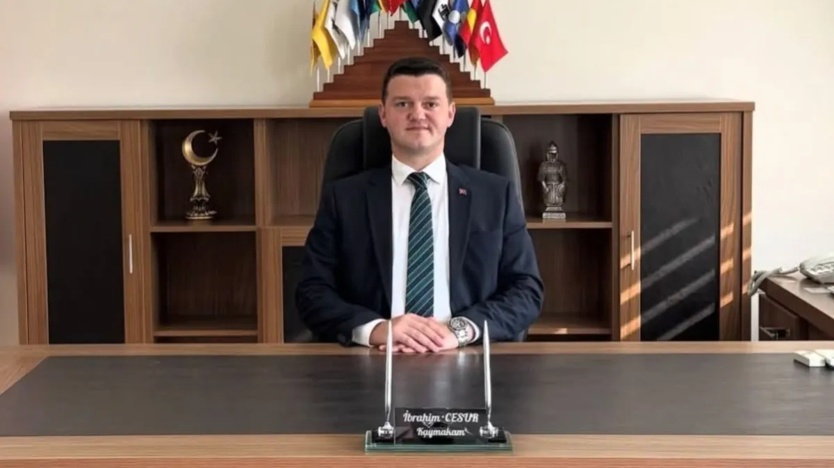 Salıpazarı Kaymakamı İbrahim Cesur’dan yeni eğitim yılı mesajı