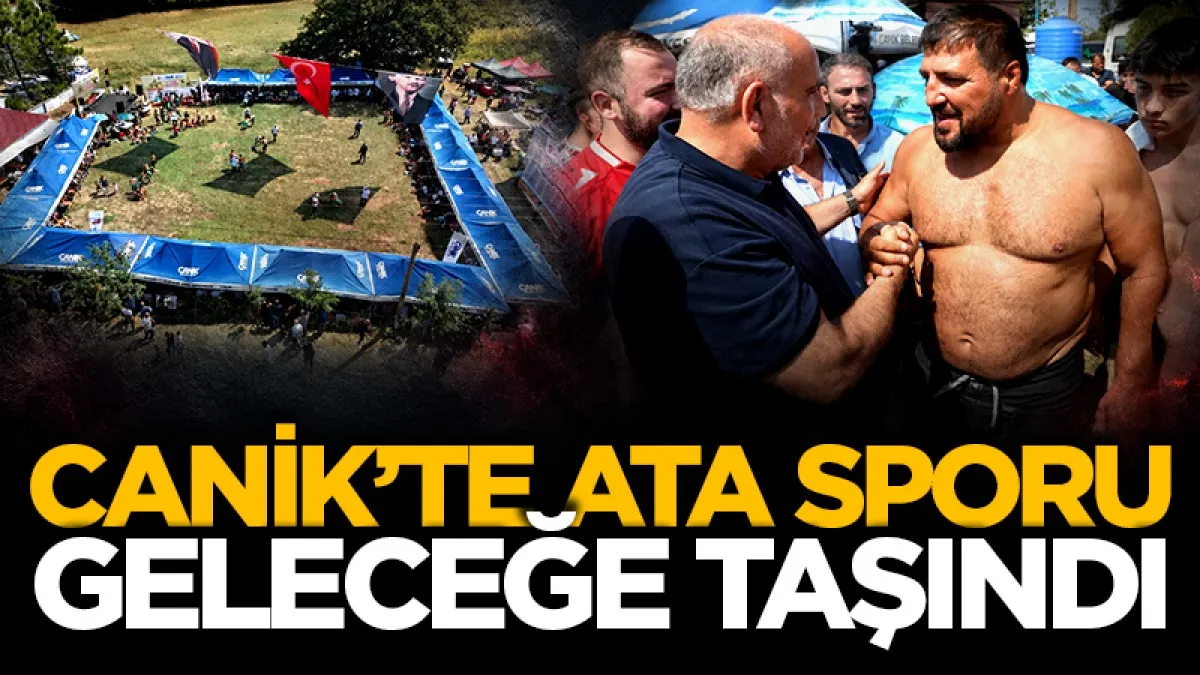 Samsun Canik’te ata sporu geleceğe taşındı