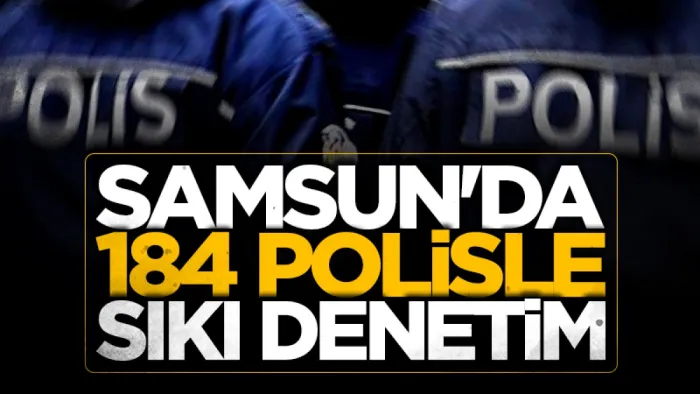 Samsun emniyetinden okul çevrelerinde denetim