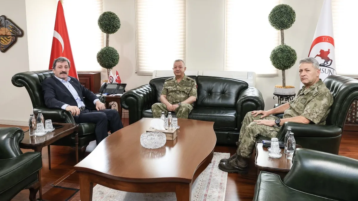 Samsun Garnizon Komutanı Tümgeneral Fethi Oltulu göreve başladı