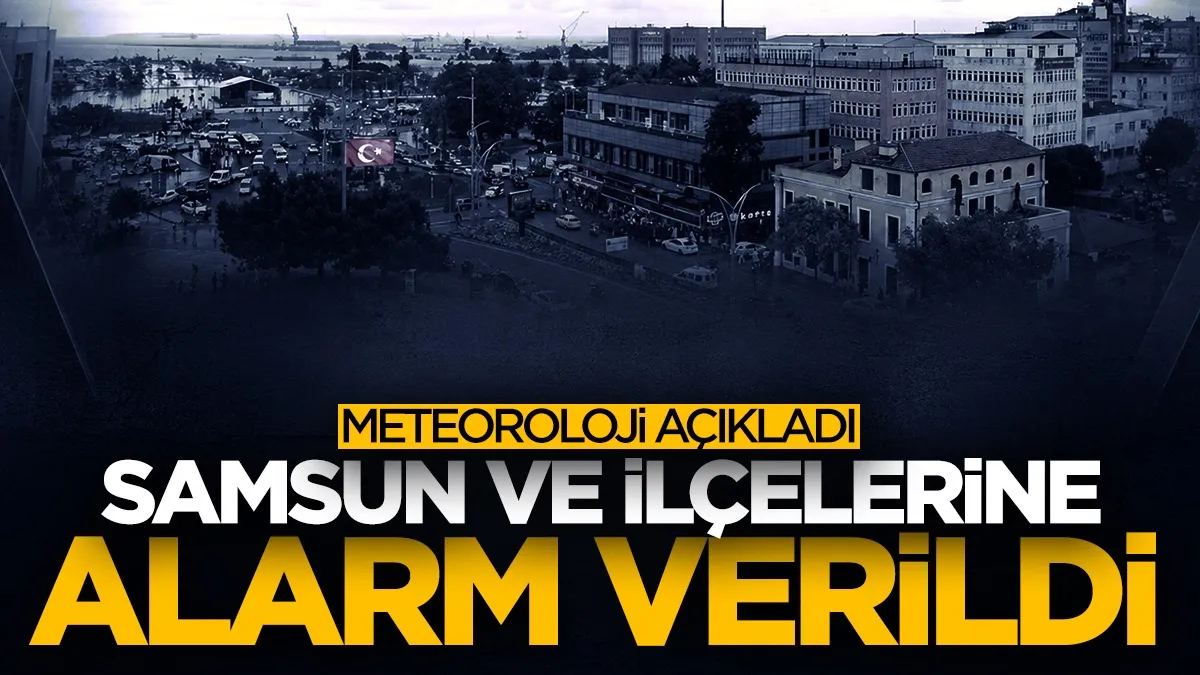 Samsun ve ilçelerinde bugün hava nasıl olacak? İşte 17 Eylül hava durumu