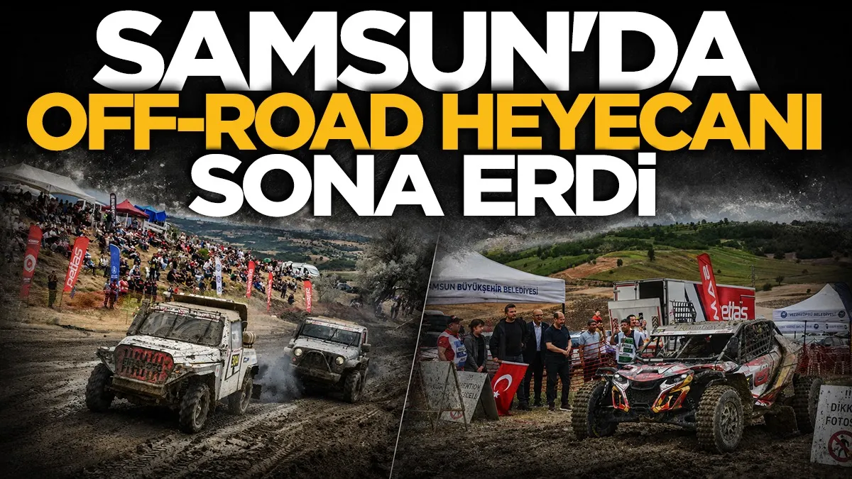 Samsun Vezirköprü’de off-road heyecanı 16’ncı kez yaşandı