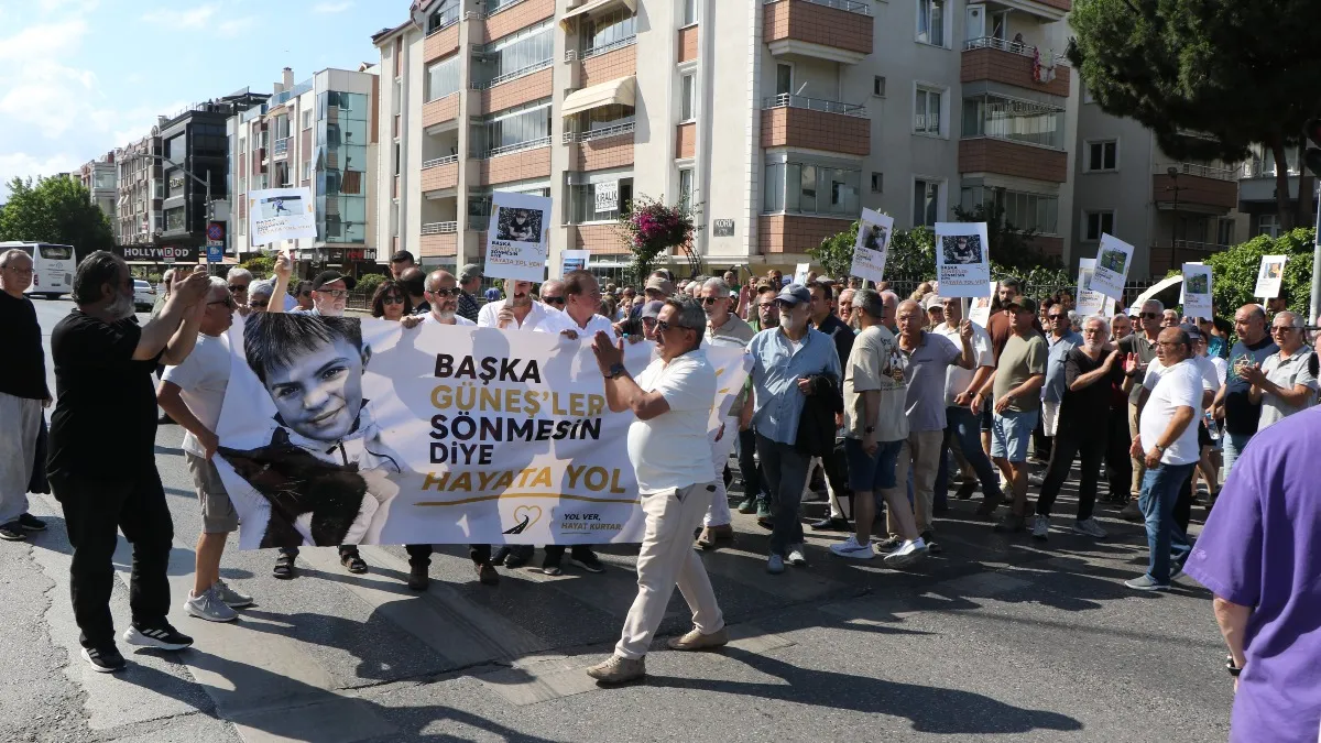 Samsun’da 12 yaşındaki Güneş Uçak hayatını kaybetmişti! Vatandaşlardan yaya geçitleri için eylem...