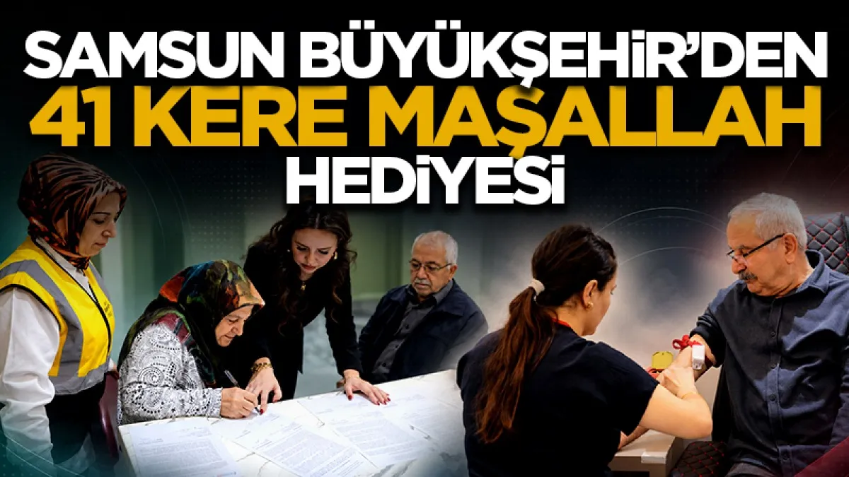 Samsun’da 65 yaş üstü çiftlere ücretsiz sağlık kontrolü