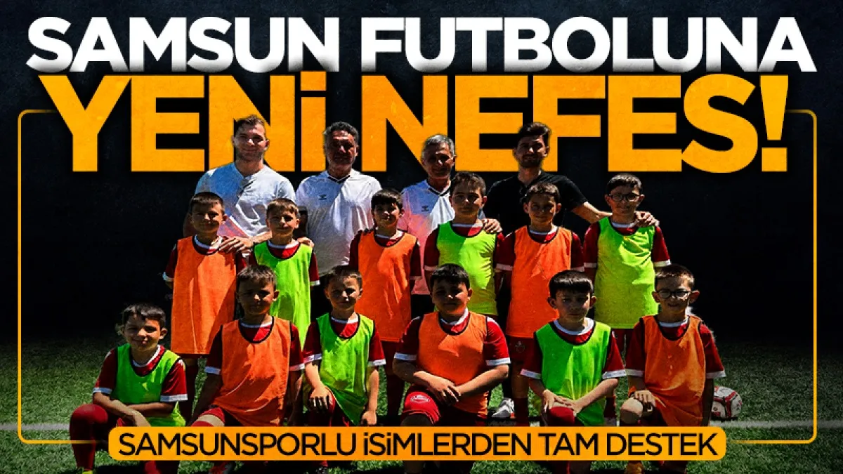 Samsun'da Ali Bilgici Futbol Akademisi kapılarını açtı