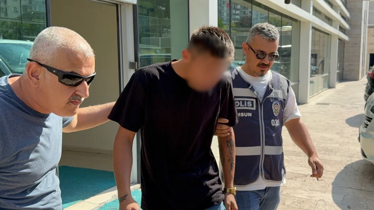 Samsun'da bir yıl sonra yakalanan bıçaklama olayı zanlısı çocuk tutuklandı