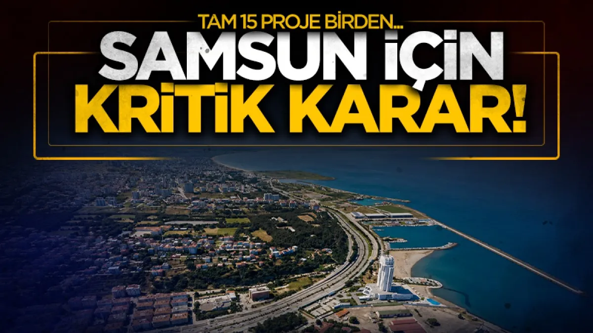 Samsun’da çevre için 15 proje masaya yatırıldı