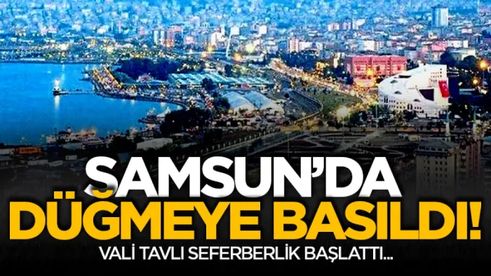 Samsun’da çevre seferberliği: Sıfır atık ve 15 proje masada