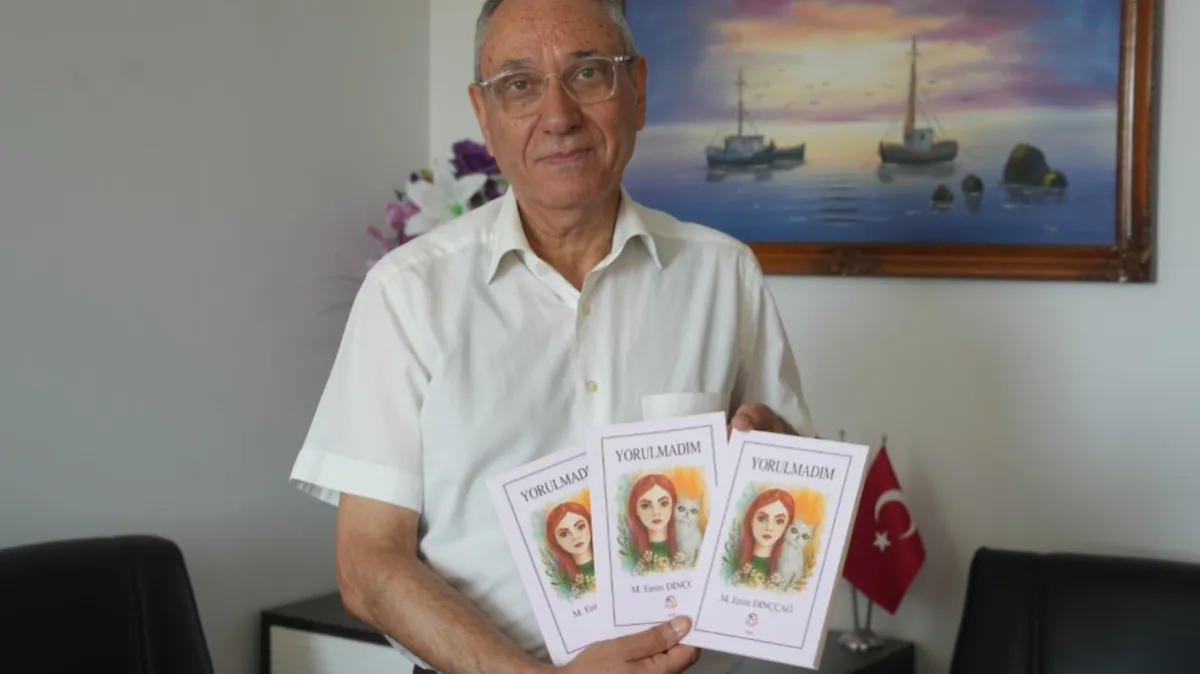 Samsun’da en çok kitap yazan doktordan 27. eser: “Yorulmadım”