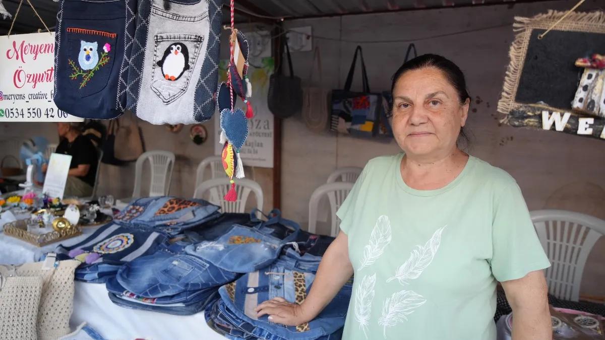Samsun'da eski kotlar kadın emeğiyle yeniden hayat buluyor