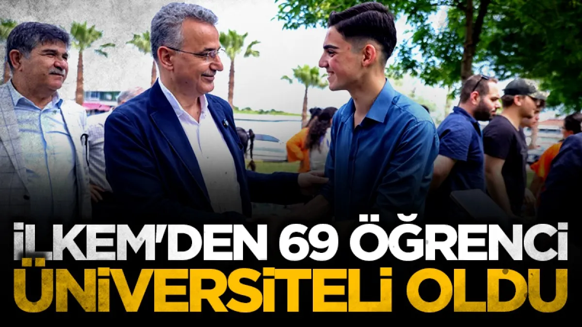 Samsun'da İLKEM'den 69 öğrenci üniversiteli oldu