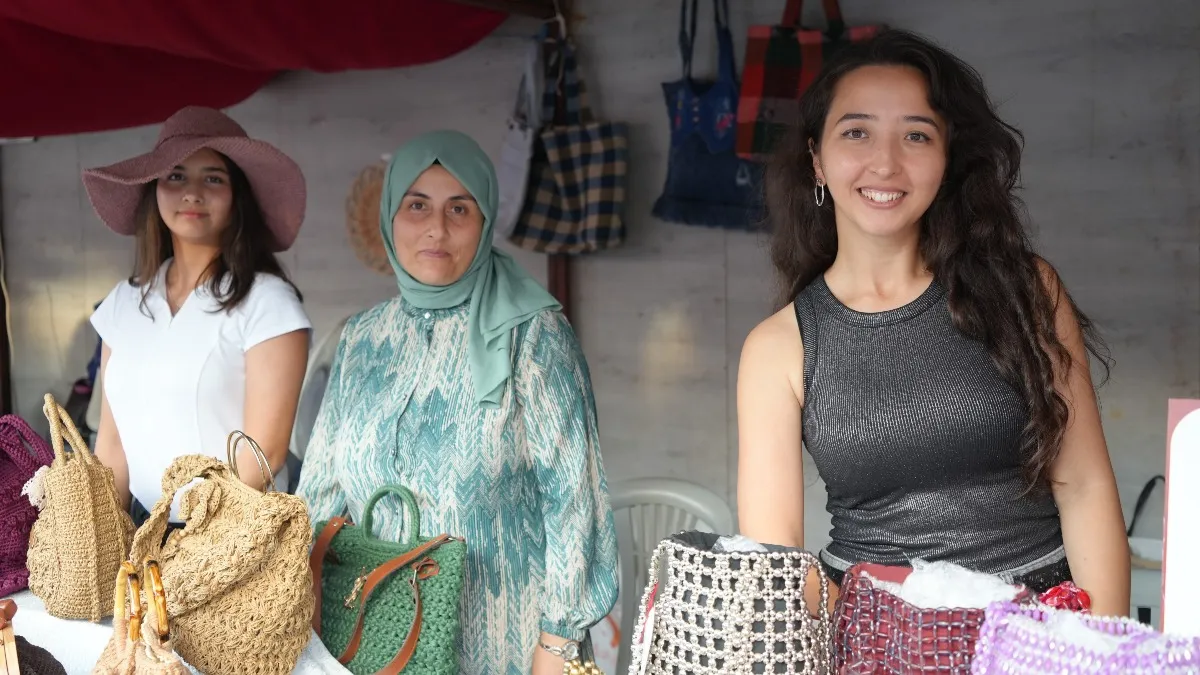 Samsun'da Kadın Emeği Festivali’nde el emeği ürünlere yoğun ilgi