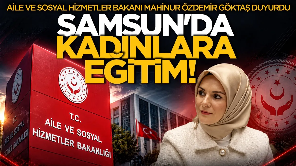 Samsun'da kadınlara yapay zeka ve dijital güvenlik eğitimi geliyor