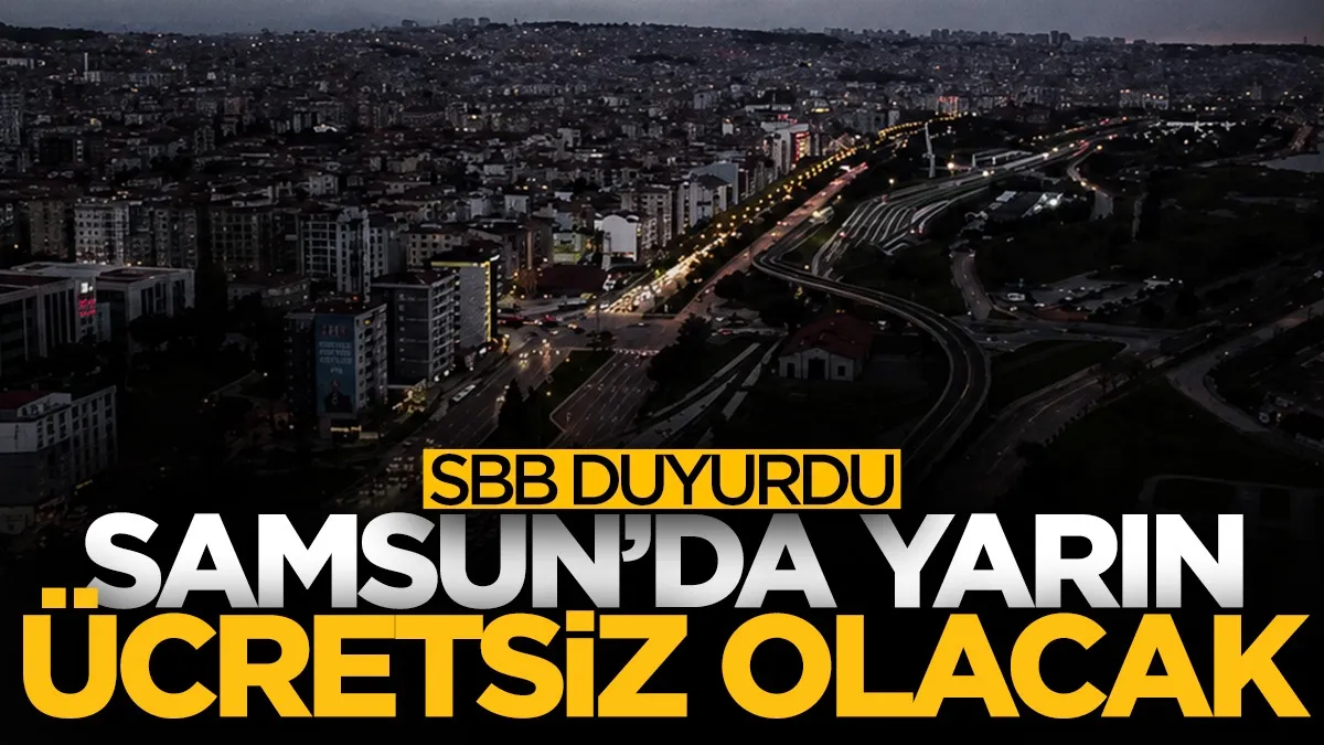 Samsun’da KPSS adaylarına müjde: Otobüs ve tramvaylar ücretsiz