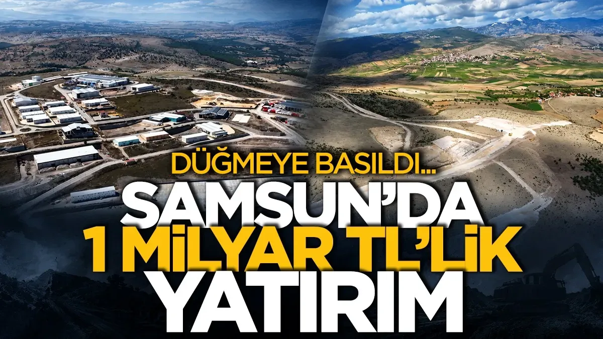 Samsun’da OSB yatırımları hızlandı: Havza’ya 1 milyar TL’lik demiryolu yatırımı