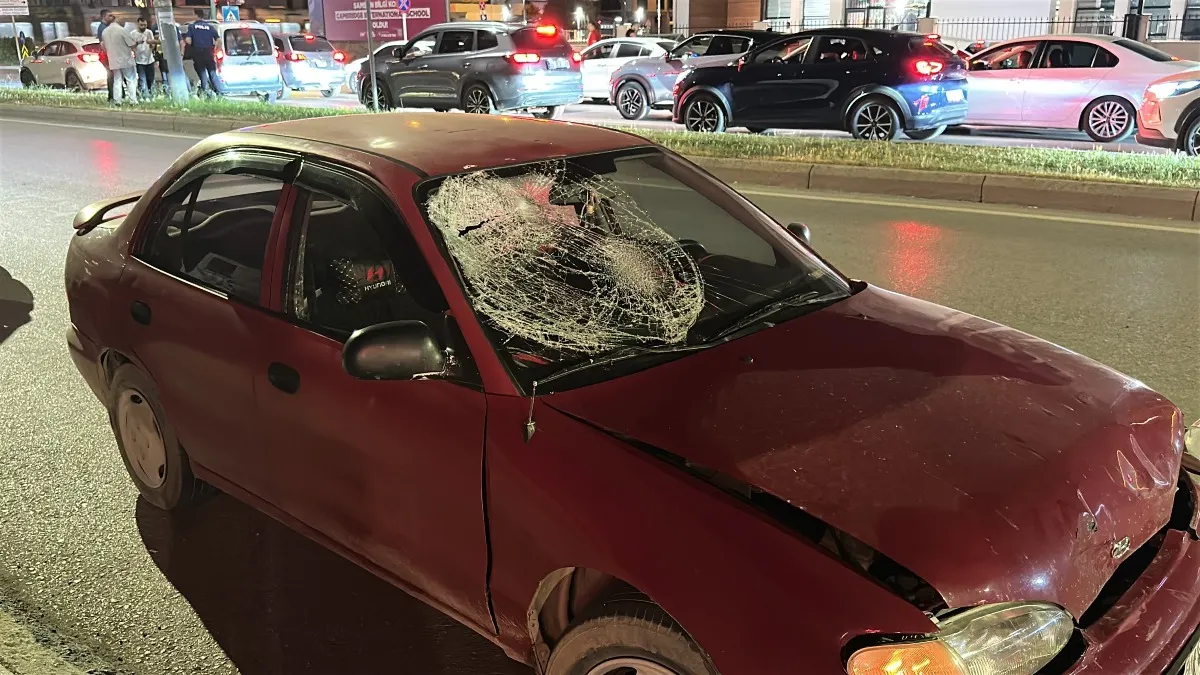 Samsun’da otomobil ile motosiklet çarpıştı! Sürücü hastaneye kaldırıldı