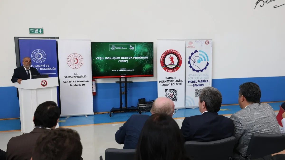 Samsun’da sanayi ve teknoloji için yeşil dönüşüm toplantısı