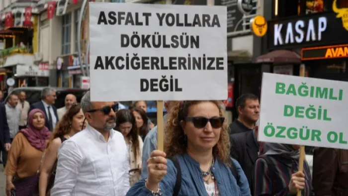 Samsun'da sigaraya karşı savaş