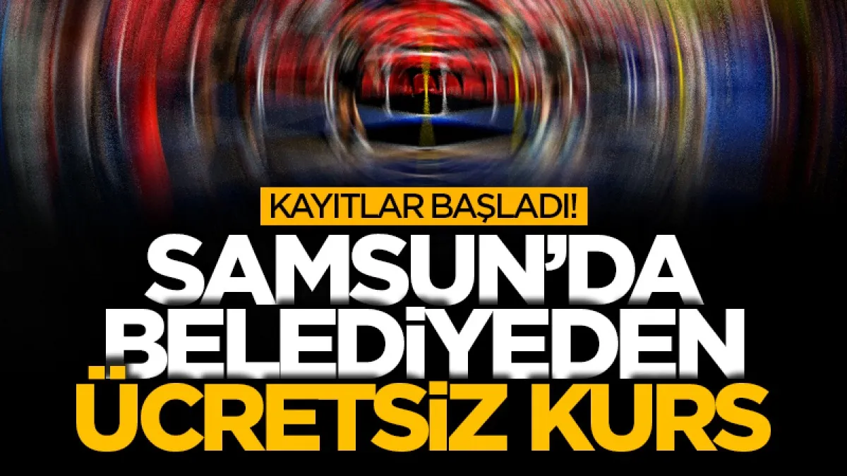 Samsun'da ücretsiz akademiye hazırlık kurslarında yeni dönem: %97 başarıyla kayıtlar başladı!