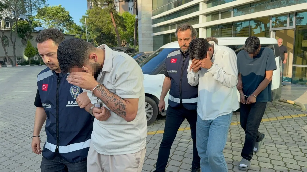 Samsun'da yardım kolisi vaadiyle dolandırıcılığa 3 tutuklama