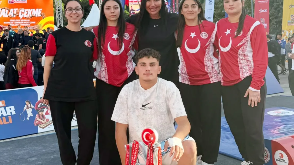 Samsunlu sporculardan mas güreşinde büyük başarı