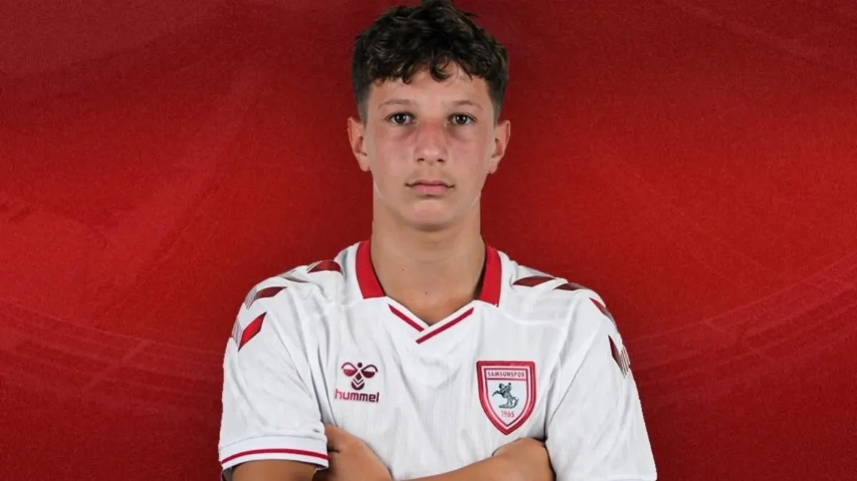 Samsunspor Akademisi’nden milli gurur: Baran Türker U16 Milli Takım’da