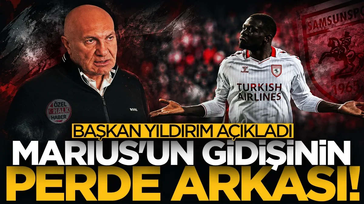 Samsunspor Başkanı Yüksel Yıldırım Marius Mouandilmadji transferinin perde arkasını açıkladı: Maaşına zam istedi, ona yapsak herkes isteyecekti!