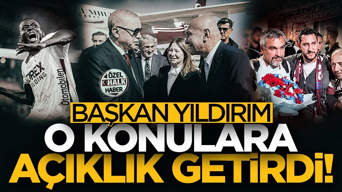 Samsunspor Başkanı Yüksel Yıldırım’dan Halk Gazetesi'ne özel açıklamalar: “Marius gitmeyi çok istedi”