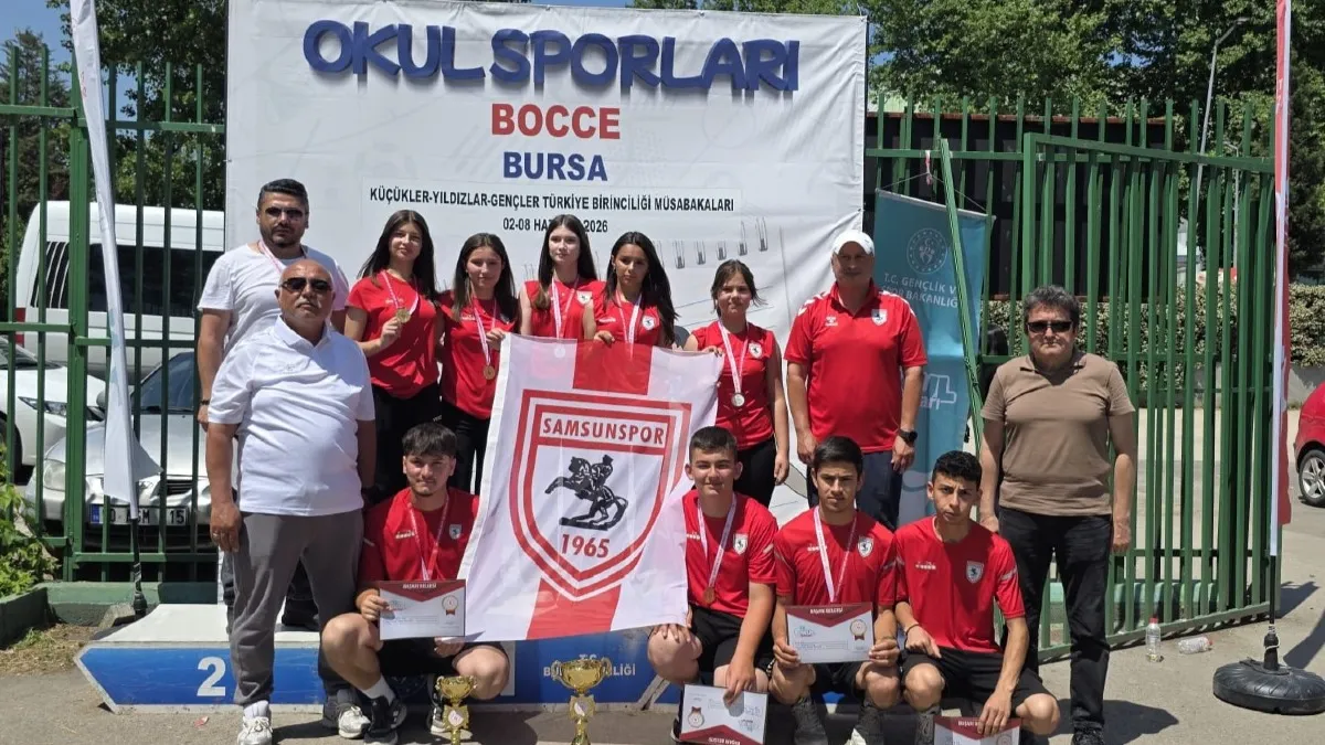 Samsunspor boccede zirveyi bırakmadı