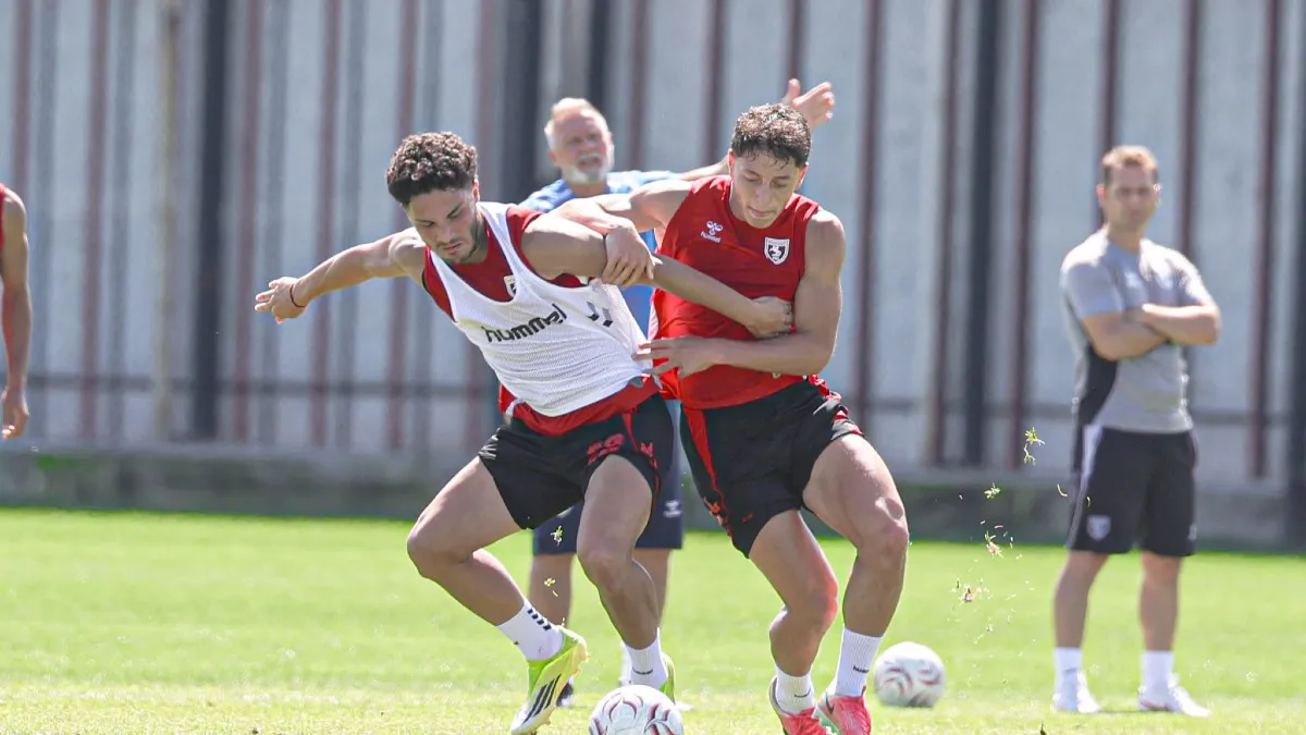 Samsunspor, Çorum FK maçı hazırlıklarını sürdürdü