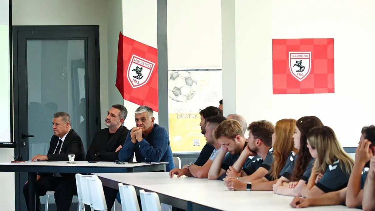 Samsunspor Futbol Akademisi'nde yeni sezon planlaması