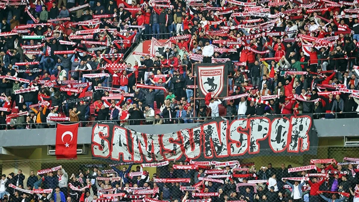 Samsunspor taraftarından Fenerbahçe maçı öncesi mesaj
