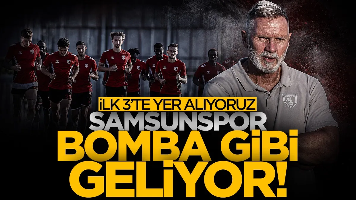 Samsunspor yeni sezona bomba gibi geliyor! Yaş ortalamasında ilk 3'te yer aldı...