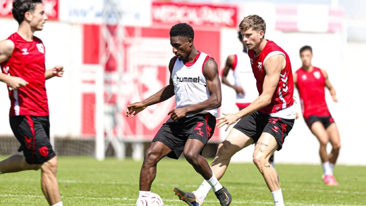 Samsunspor’da Arca Çorum FK maçı hazırlıkları sürüyor