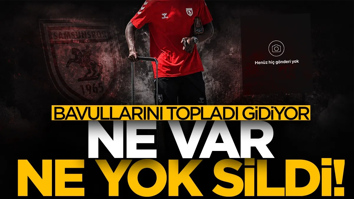 Samsunspor’da Cherif Ndiaye için sıcak gelişme! Ne var ne yok sildi ve...