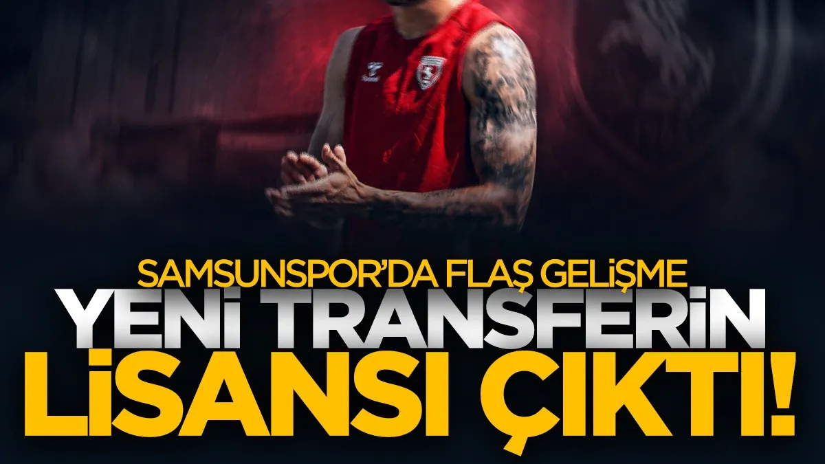 Samsunspor’da flaş gelişme! Yeni transfer Drapiński'nin lisansı çıktı...