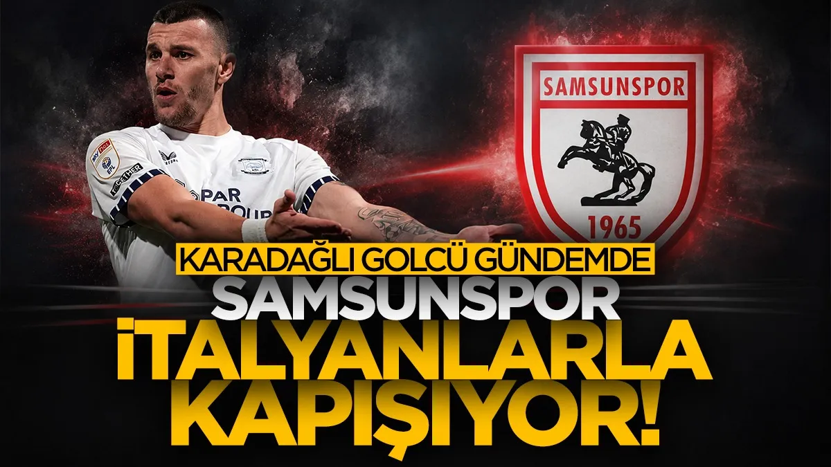 Samsunspor'da gündem golcü! Milutin Osmajić için İtalyanlarla kapışıyor...