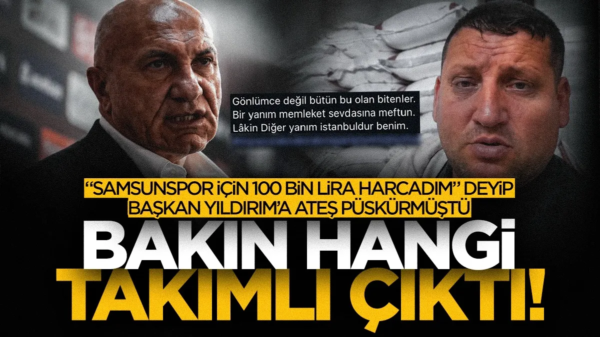 Samsunspor’da gündem olan taraftarın Fenerbahçeli eski paylaşımları ortaya çıktı!