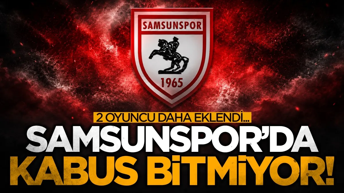 Samsunspor’da Sakatlık Kabusu Dinmiyor! Erzurum Maçı Öncesi İki Kötü Haber Daha!