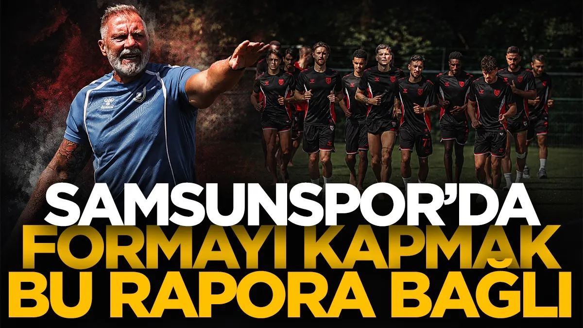 Samsunspor’da sakatlık öncesi teknoloji devrede! Vücudun termal fotoğrafı analiz ediliyor