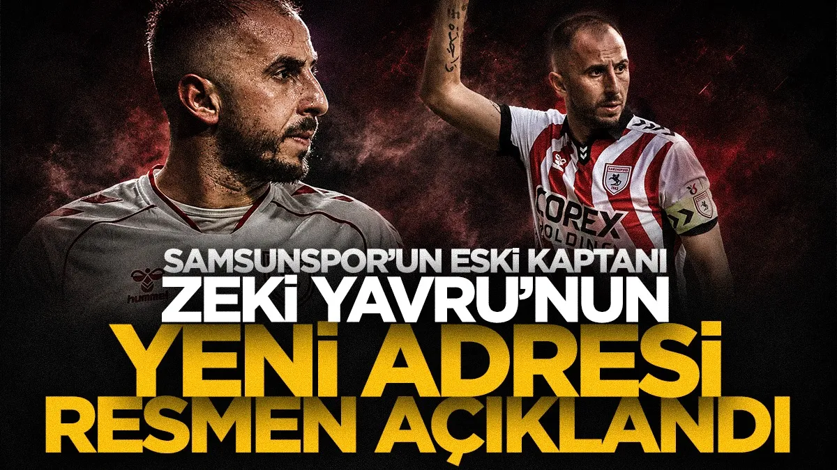 Samsunspor’dan ayrılan Yavru’nun yeni adresi resmen belli oldu
