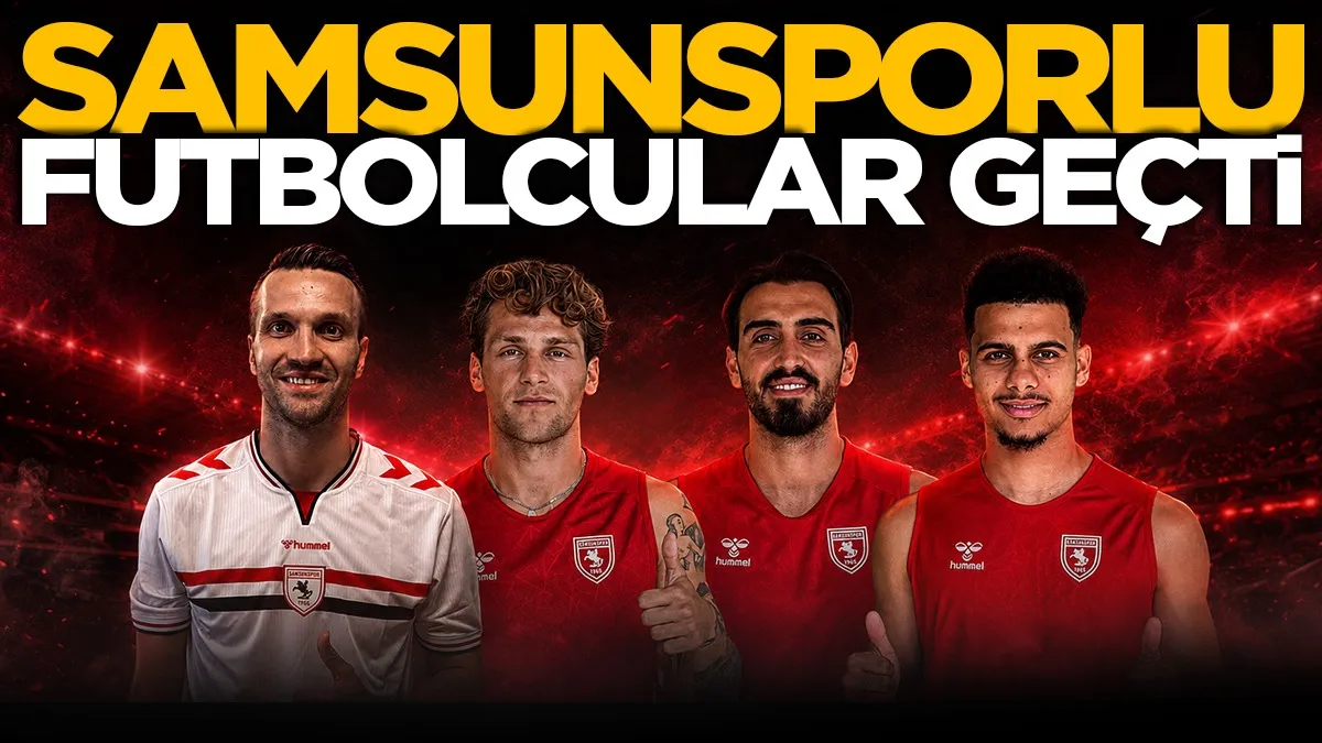 Samsunsporlu futbolcular sağlık kontrolünden geçti