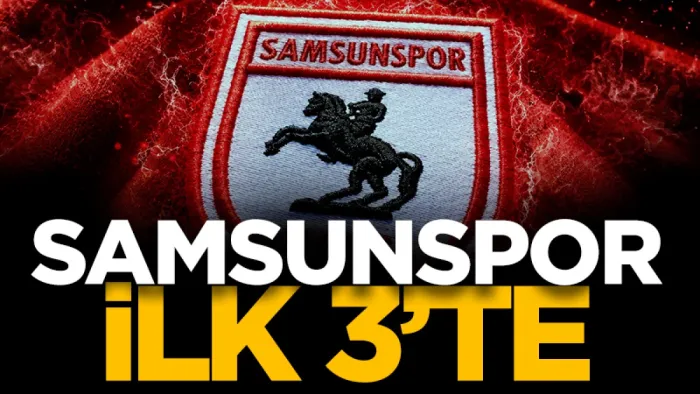 Samsunspor'un projesi Avrupa'da İlk 3'e girdi!