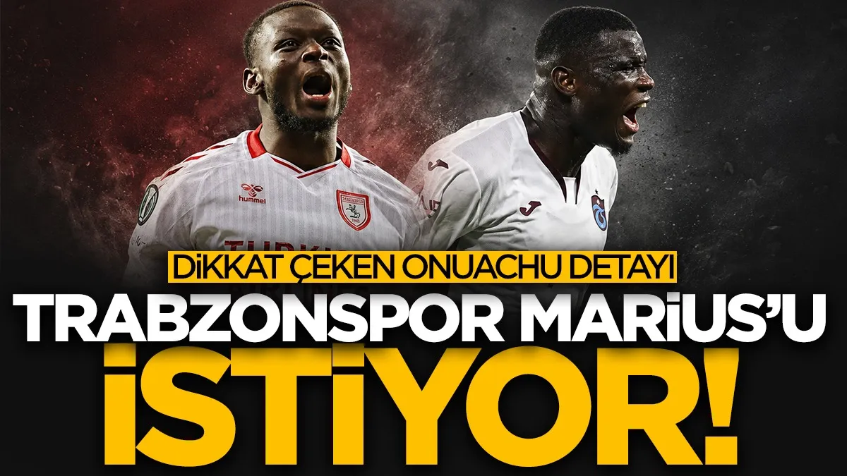 Samsunspor’un yıldız golcüsü Marius Mouandilmadji'ye Trabzonspor ilgisi! Dikkat çeken Paul Onuachu detayı...