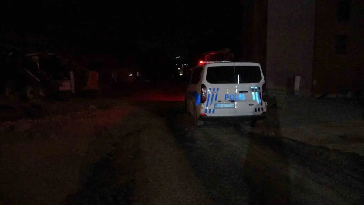 Şantiyede kahreden olay: işçi yatakhanede asılı bulundu