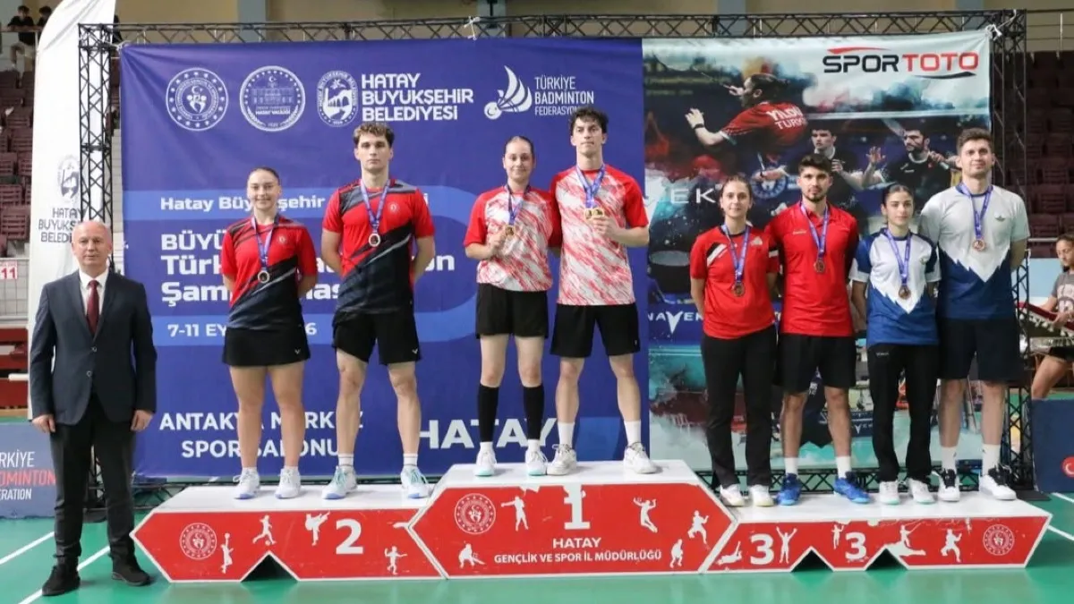 SBB badminton takımından Türkiye şampiyonluğu