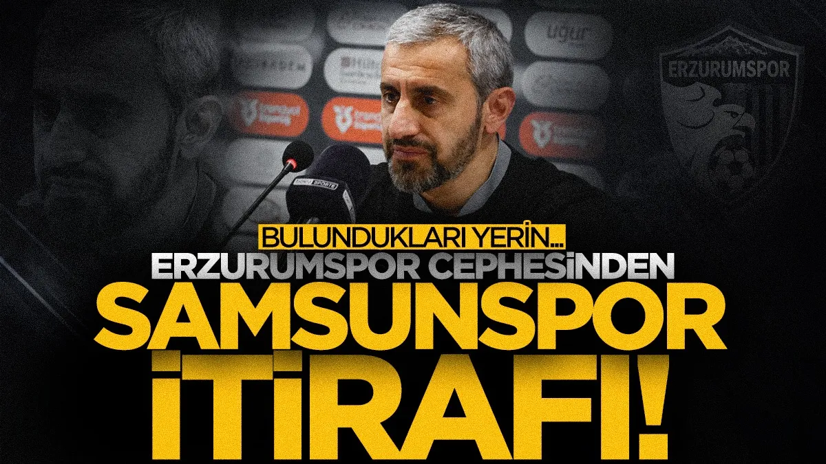 Serkan Özbalta’dan Samsunspor sözleri: “Bulundukları yerin burası olduğunu düşünmüyorum”