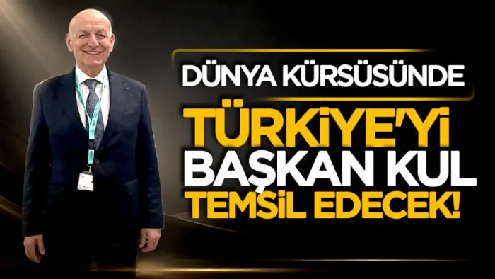Terme Belediye Başkanı Şenol Kul dünya kürsüsünde: Türkiye'den davet edilen tek başkan oldu