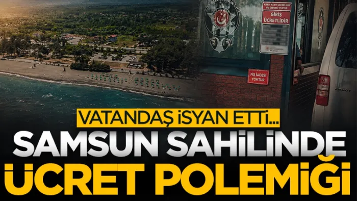 Terme Miliç Sahili’ne girişte ‘ücret’ polemiği